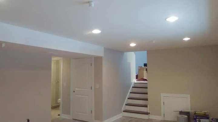 painted hallway
