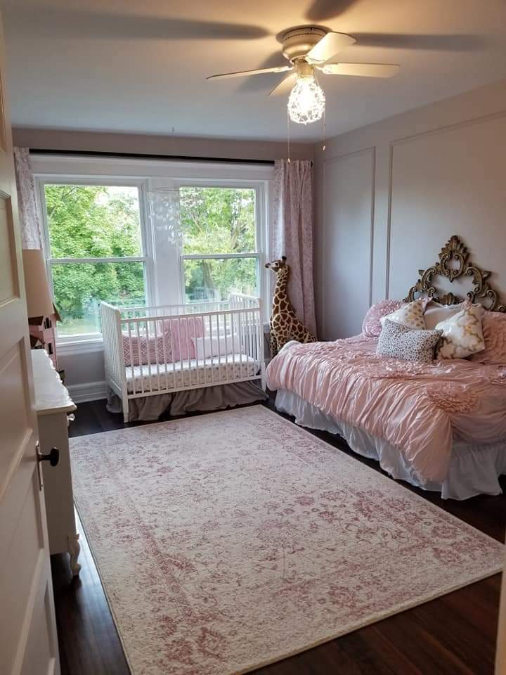 painted living room
